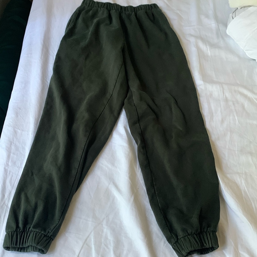Green Brandy Melville sweatpants